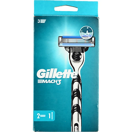 Станок Gillette Мак3 картридж 2шт                                101.463