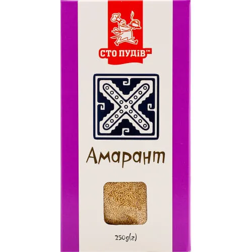 Амарант Сто Пудів картонна коробка 250 г