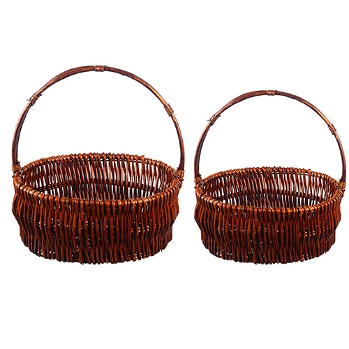 Набір кошиків з ручками діам.39х33см 2 шт
