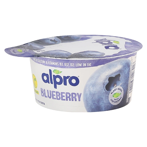 Йогурт Алпро 150г соєвий чорниця