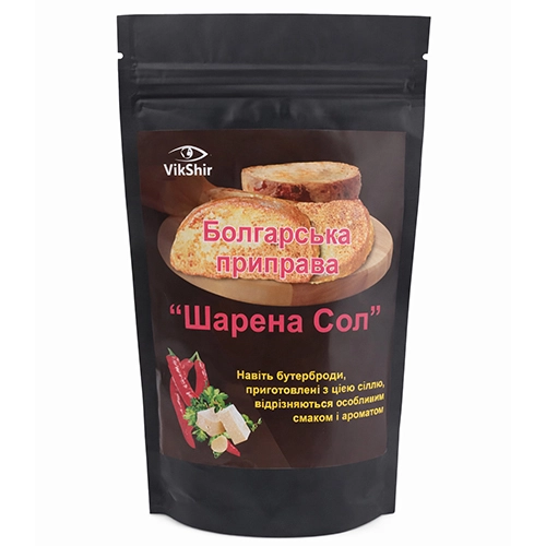 Приправа VikShir 50г болгарська шарена сол
