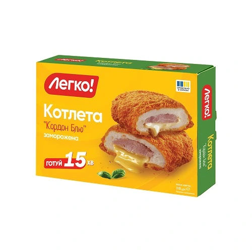 Котлета заморожена Кордон блю Легко! к/у 315г