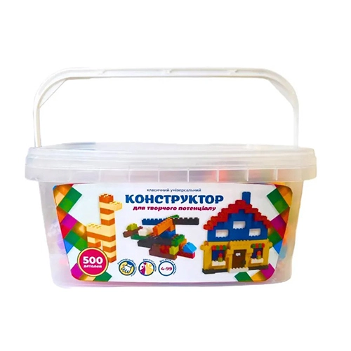 Конструктор 500 деталей 8100-500