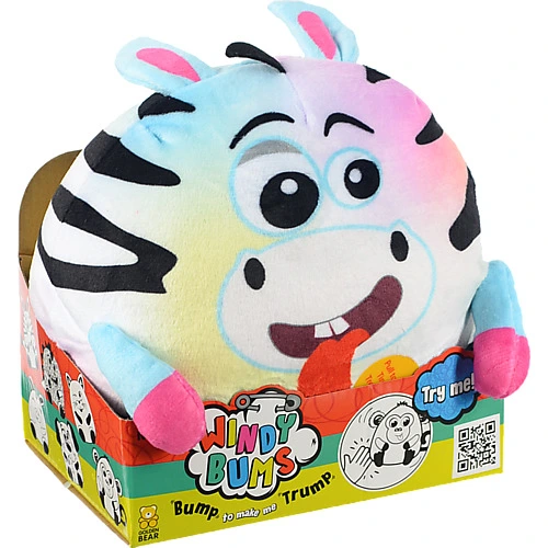 Інтерактивна іграшка зебра 08609 Windy Bums