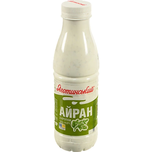 Напiй айран Яготинське 0.45л 1.8% з кропом