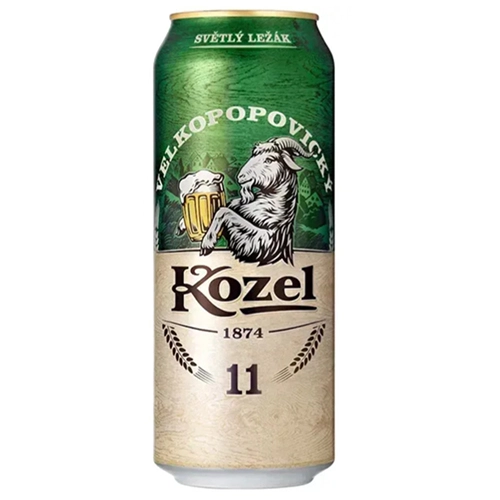 Пиво Velkopopovicky Kozel 0.5л 11 4.6% ж.б