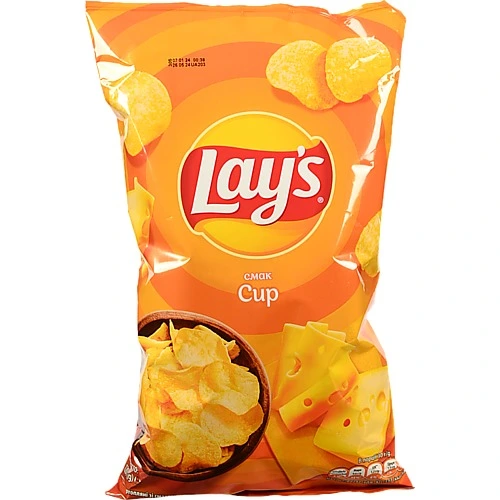 Чипси картопляні Lay's зі смаком сиру 120г
