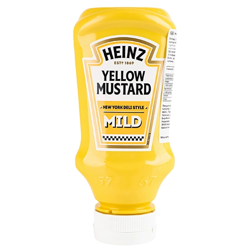 Гірчиця Лагідна Heinz п/пл 240г