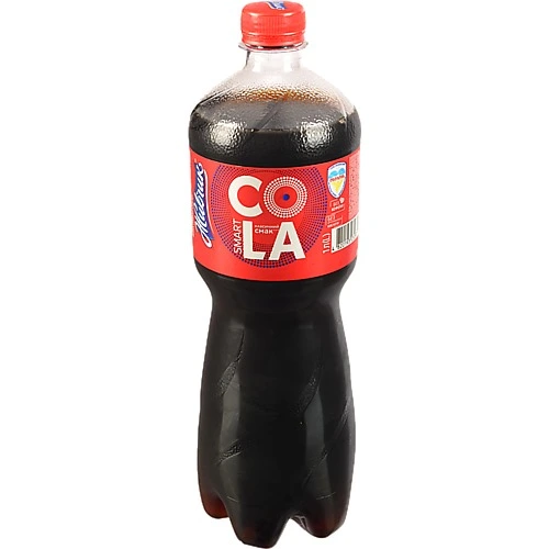 Напій безалкогольний соковмісний сильногазований Живчик Смарт Кола п/пл 1л