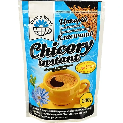 Цикорій розчинний гранульований Класичний Chicory World д/п 100г