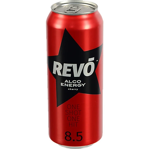 С.алк.напій Revo 0.5л 8.5% вишня