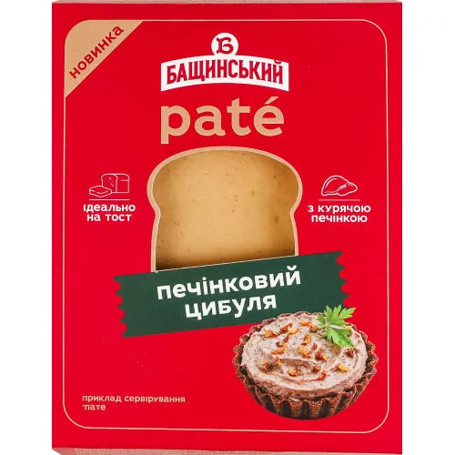 Пате Бащинський 240г печінковий цибуля ф.п.