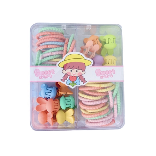 Набір резинок та заколок у боксі. 44шт та 12шт FG10026M