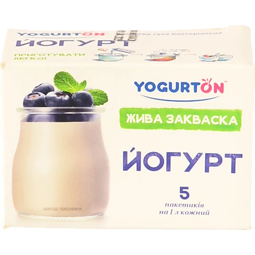Закваска Yogurton 5*1г бактеріал. йогурт