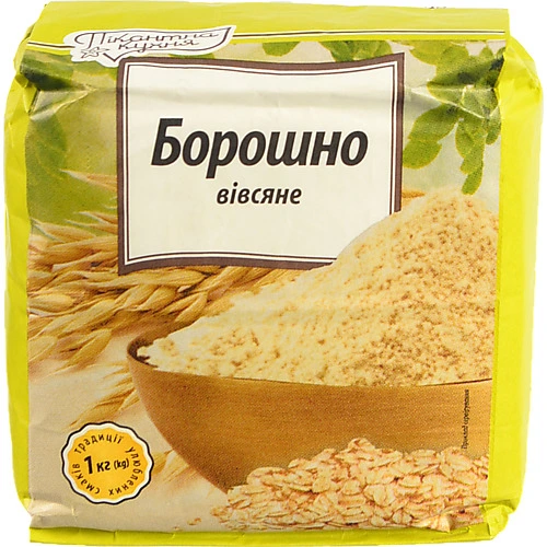 Борошно Пікантна кухня 1кг вівсяне