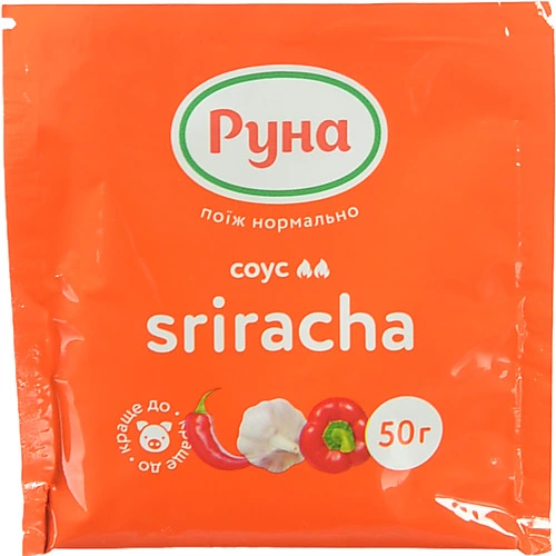 Соус Sriracha Руна м/у 50г