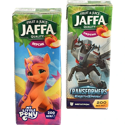 Сік Jaffa поні 0.2л персик