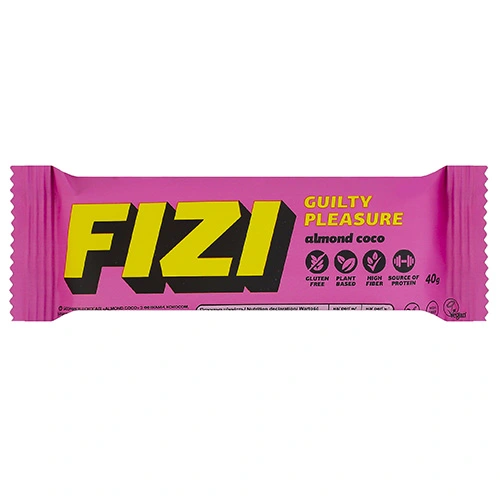 Батончик Fizi 40г almond coco шоколадна глазур