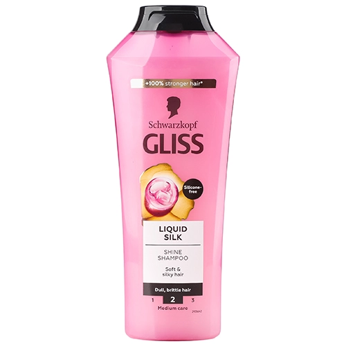 Шампунь Gliss 400мл liquid silk