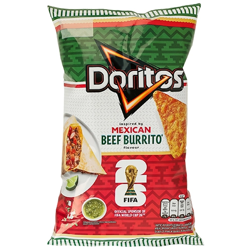 Чіпси Doritos 90г буріто кукурудзяні яловичина
