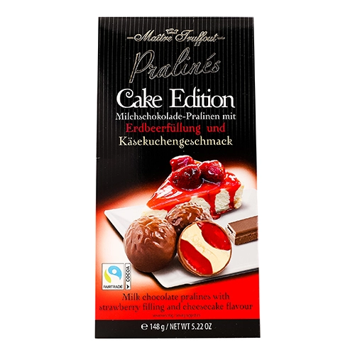 Цукерки Maitre Truffout 148г праліне cake editi