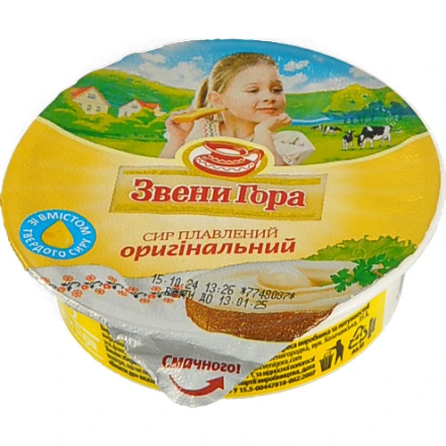 Сир плавлений Звени Гора Оригінальний 90г
