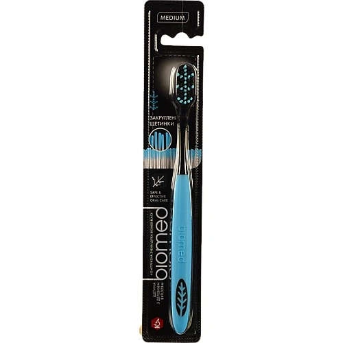 Щітка зубна комплексна Medium Black Biomed 1шт