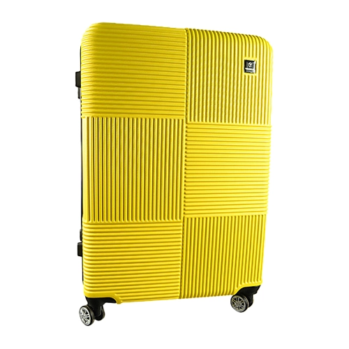 Валіза пластикова 65х42х26см колір yellow