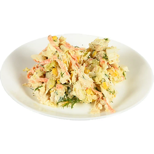 Салат з пекінської капусти та куркою