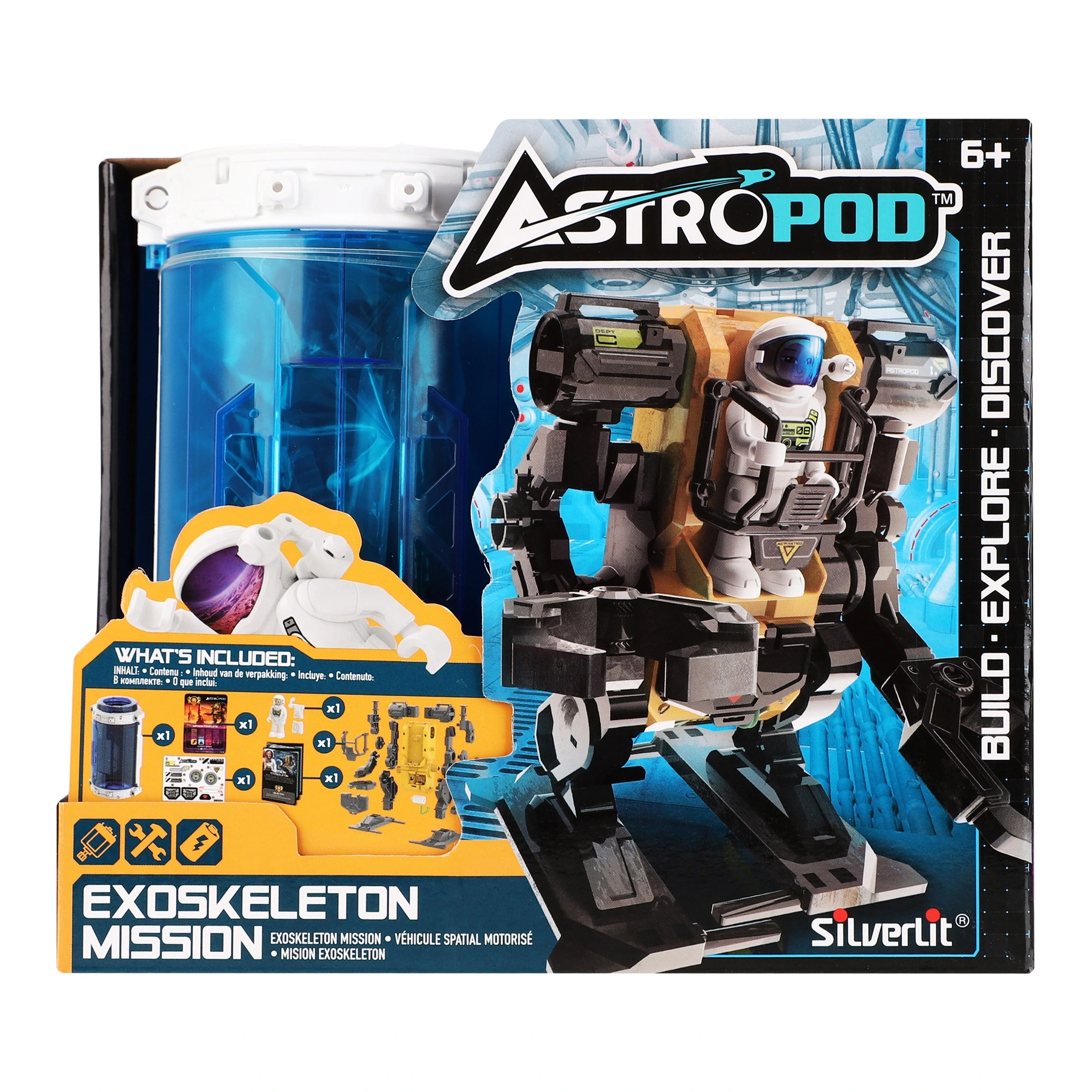 Набір ігровий для дітей від 6років з фігуркою 80334 Exoskeleton Mission Astropod 1шт