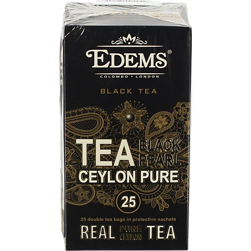 Чай Edems 25п чорна перлина конверт чорний