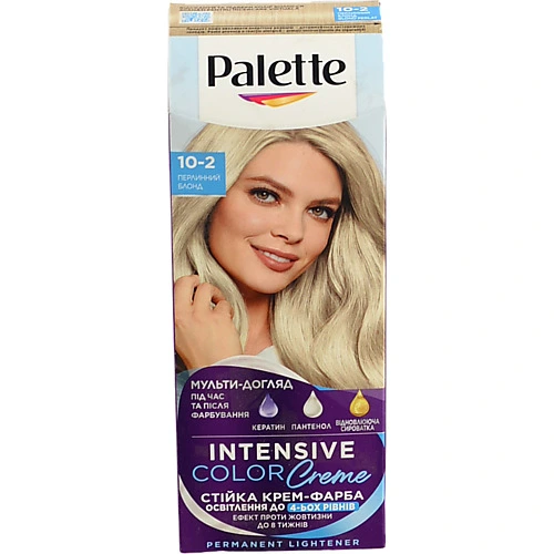 Крем-фарба для волосся Intensive Color 10-2 Palette 1шт