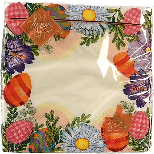 Серветка Luxy 33х33 Пробудження природи 3шари 18шт