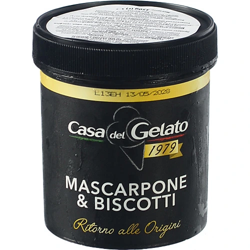 Морозиво Casa del Gelato 350г macarpone e biscotti