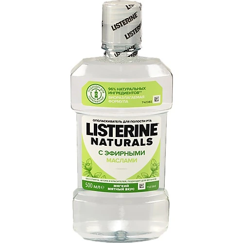 Ополіскувач для ротової порожнини Naturals Listerine 500мл