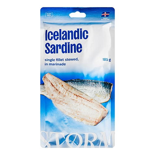 Філе ісландської сардини томлене в маринаді Storm м/у 185г