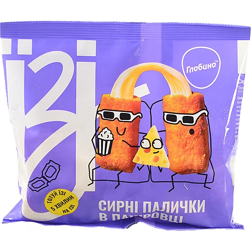 Сирні палички Їзі 300г в паніровці