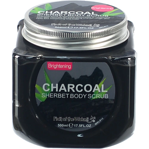 Скраб д.тіла Wokali 500 мл чорне  вугілля