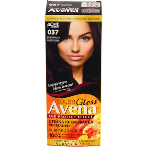 Крем-фарба для волосся стійка Gloss Color 037 Avena 1шт