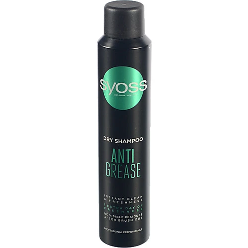 Шампунь для волосся сухий Anti-Grease Syoss 200мл