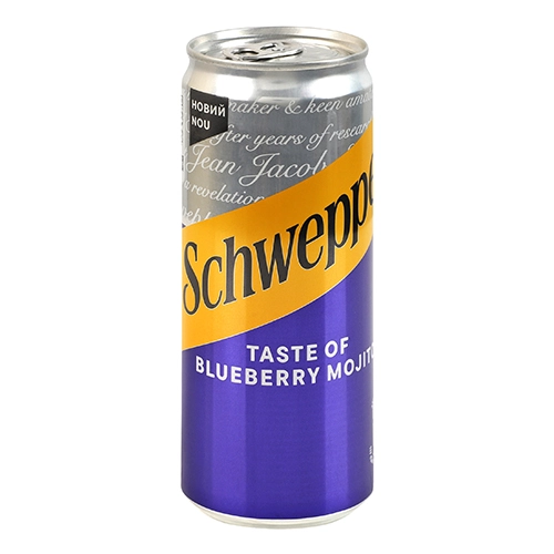 Напій Schweppes 0.33л лохиновий мохіто з.б.