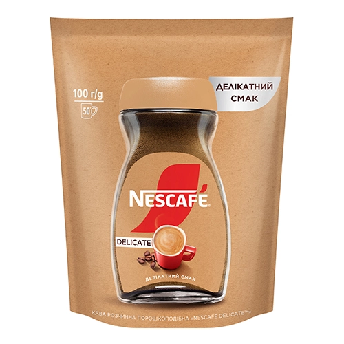 Кава Nescafe 100г делікейт д.п.