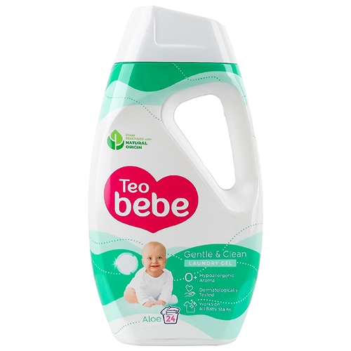 Гель д.прання Тео bebe 1.08л aloe автомат ручная