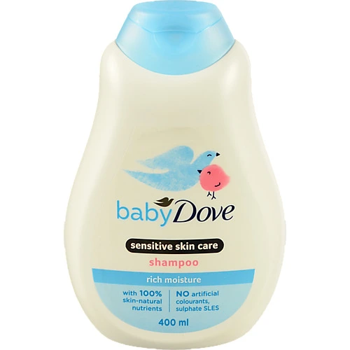 Шампунь для дітей Rich moisture Baby Dove 400мл
