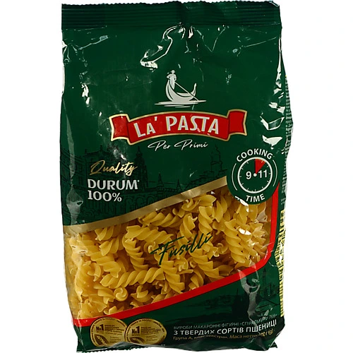 Макарони  La Pasta 400г спіральки