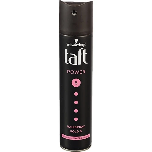 Лак для волосся Taft Power 250мл Чорний Кашемір