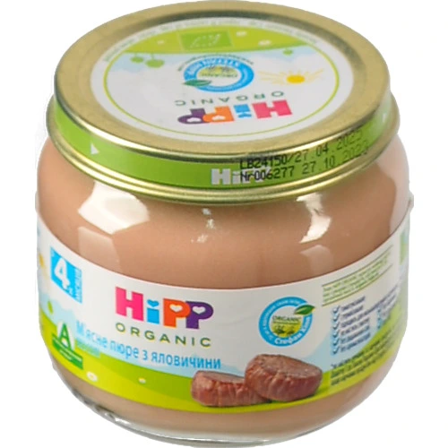 Пюре HiPP 80г яловичина