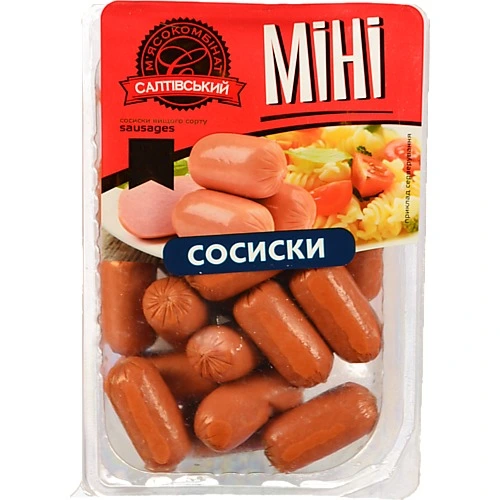 Сосиски Міні Салтівський М'ясокомбінат м/у 0.35кг