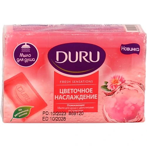 Мило туалетне для душу Квіткова насолода Fresh Sensations Duru 150г