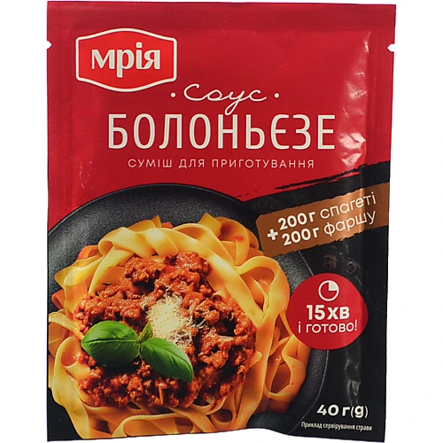 Суміш Мрія 40г соус болоньєзе